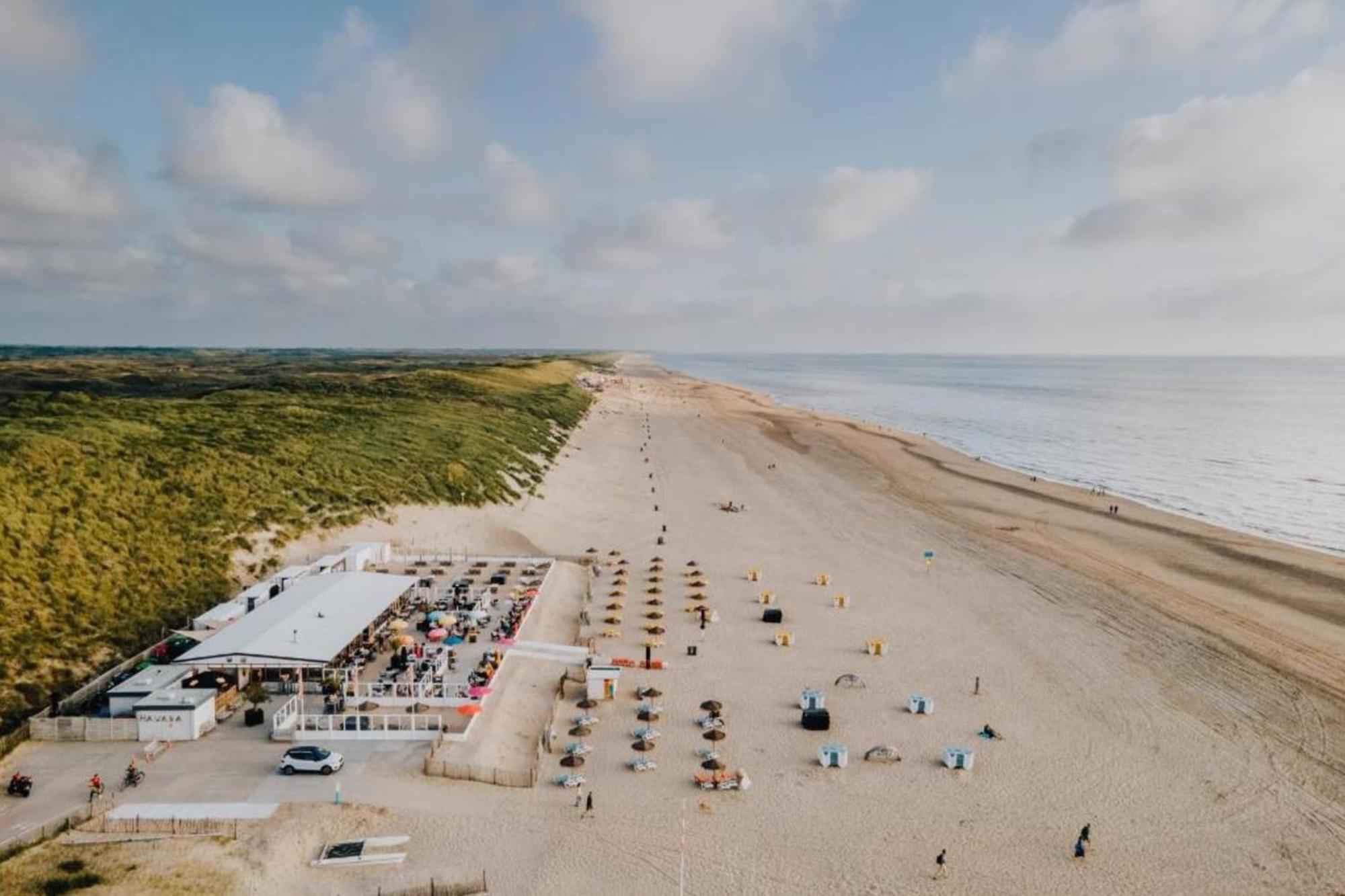 Appartamento Blue Shell With Private Parking Garage Zandvoort Esterno foto