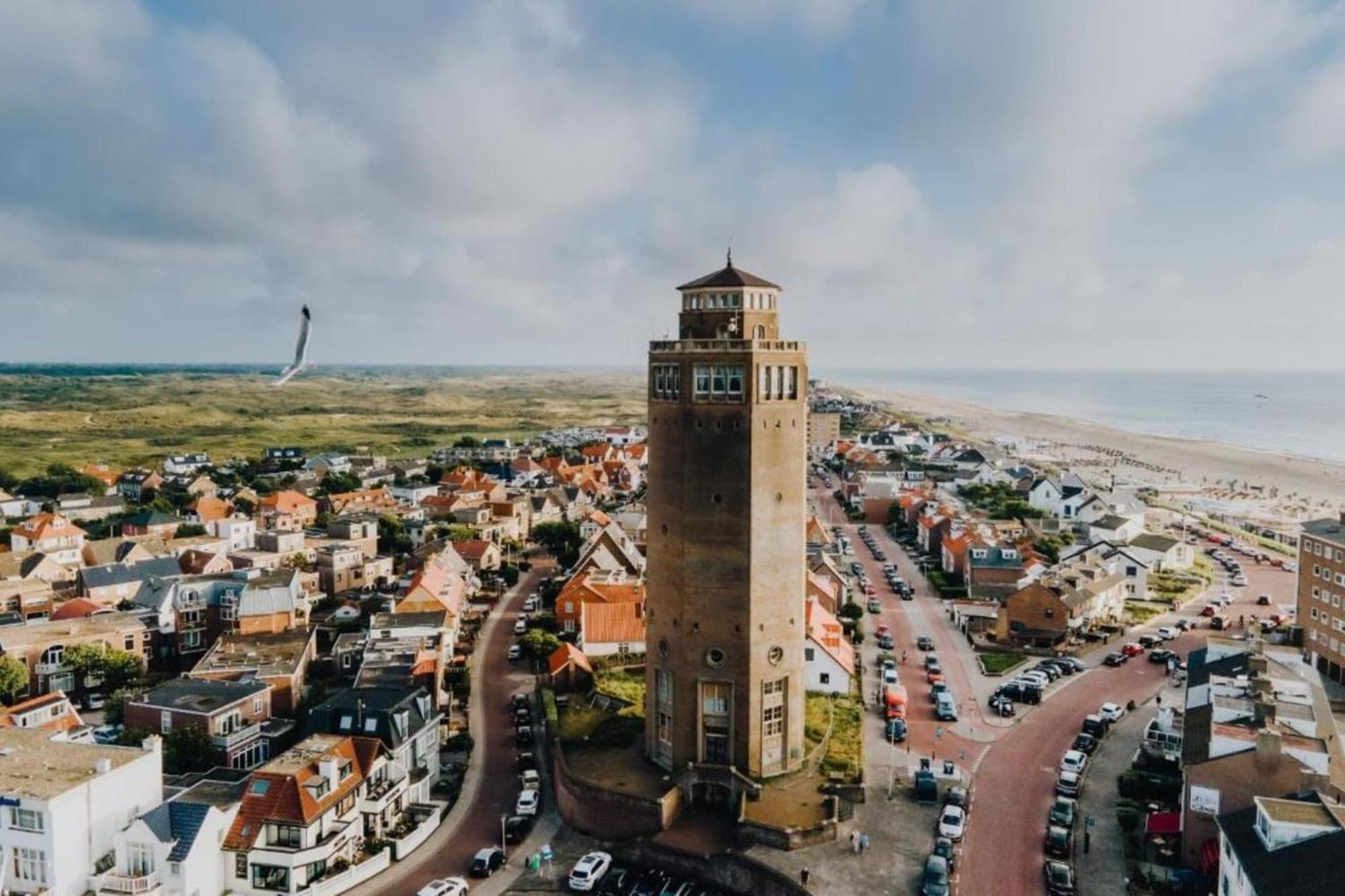 Appartamento Blue Shell With Private Parking Garage Zandvoort Esterno foto